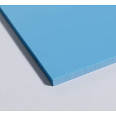 Полипропилен листовой пищевой голубой PP 3х1500х3000 мм